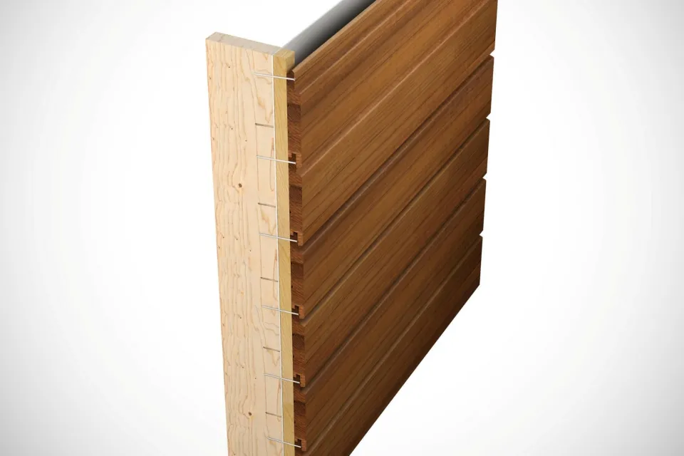 Concealed fix timber weatherboards