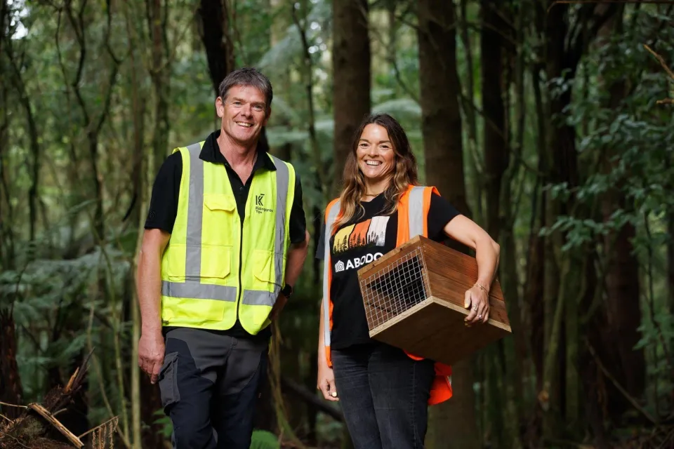 Kaingaroa Tipu Partnership Pest Trap Abodo Wood 03