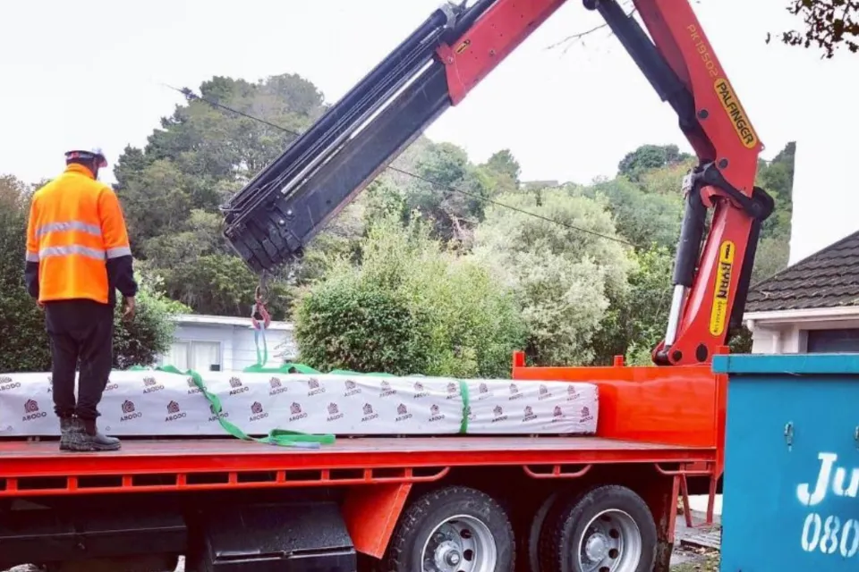 Building materials storage