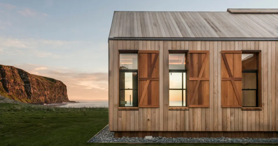 Timber clad roofs