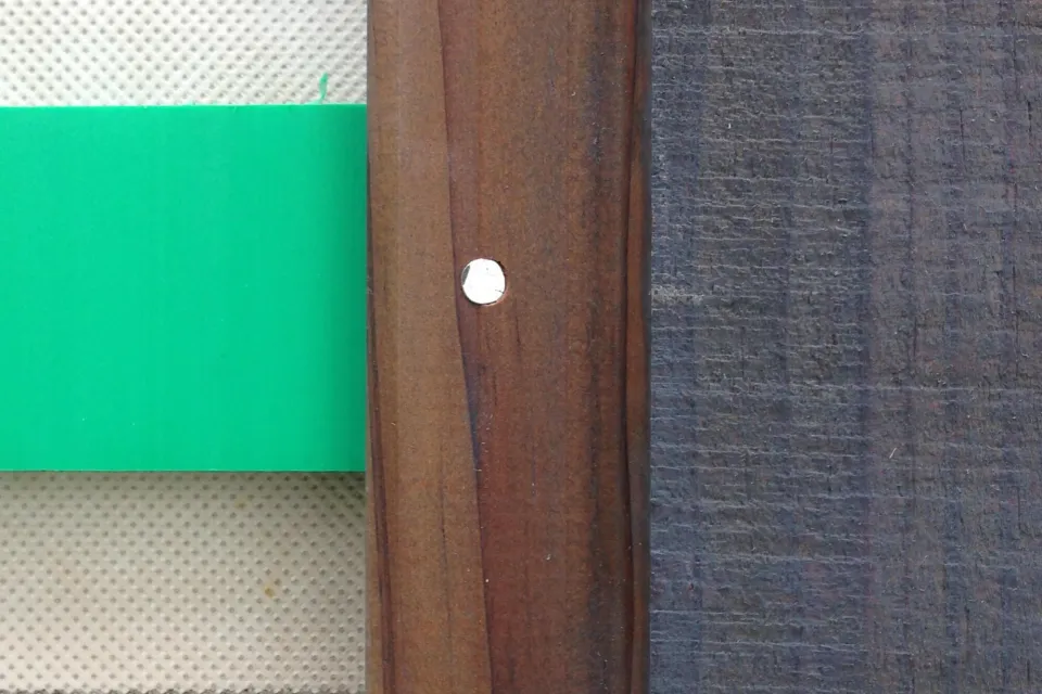 Timber cavity battens in use