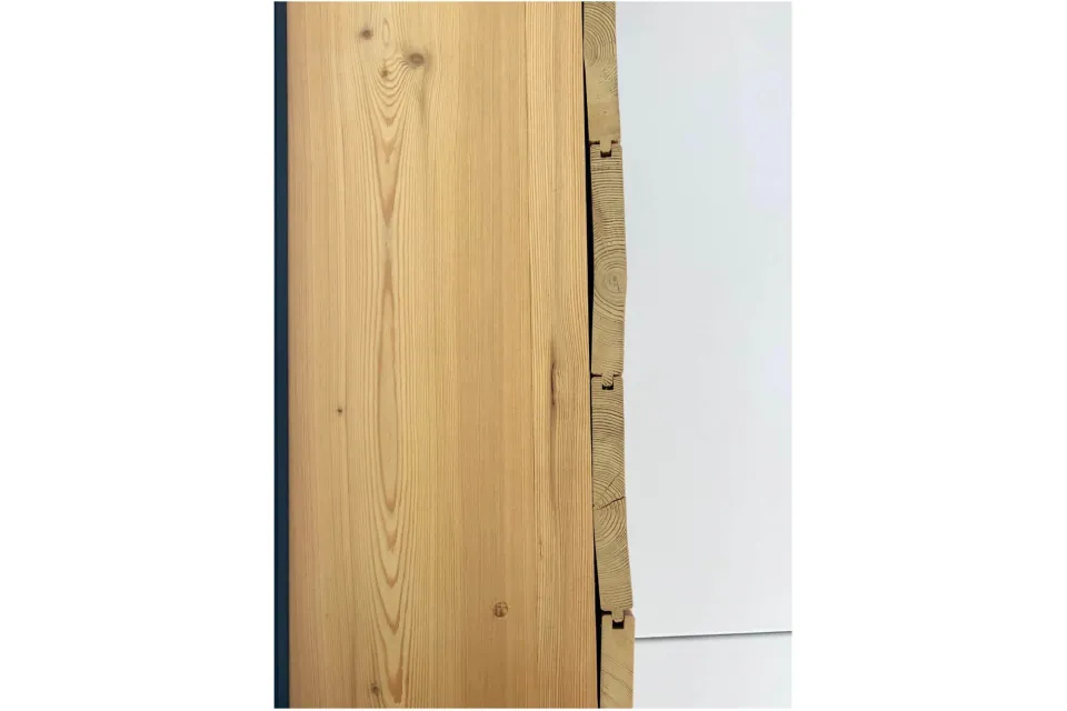 Siberian larch timber cladding warping and cupping