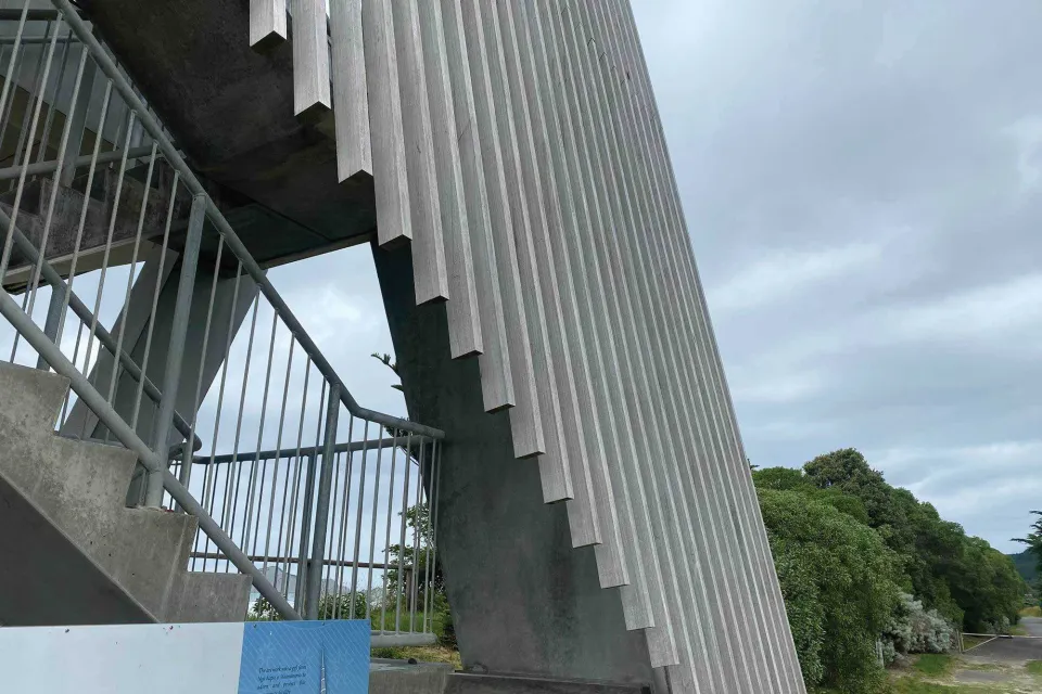 Project Revisit Waimarama Surf Club Abodo Wood 3