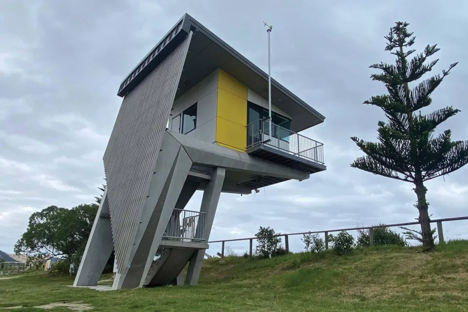 Project Revisit Waimarama Surf Club Abodo Wood