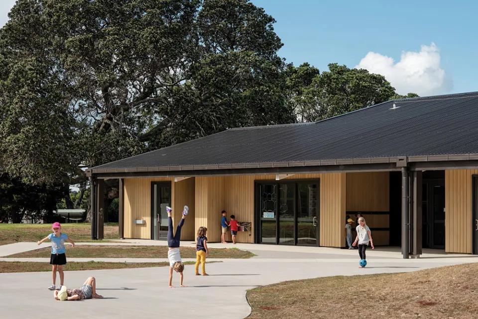 Hurunui Primary School Vulcan Cladding Abodo Wood 1