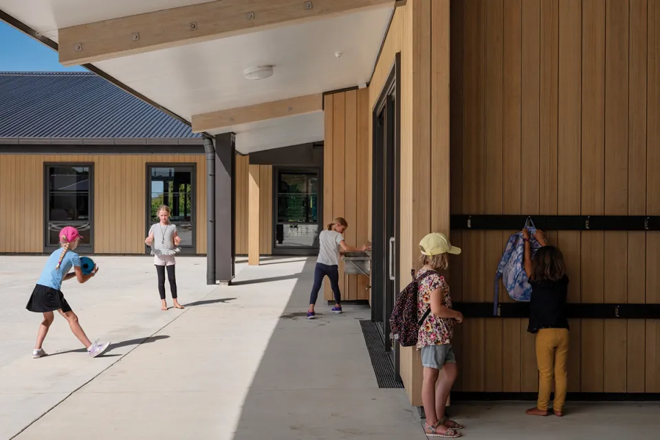 Hurunui Primary School Vulcan Cladding Abodo Wood 2