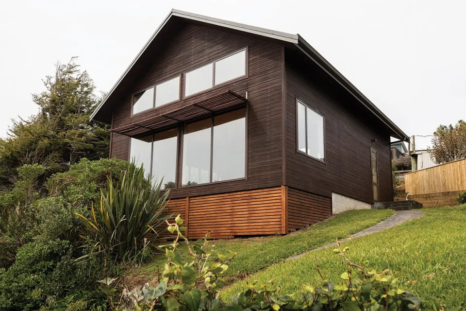 Raglan Sleepout Project Revisit Front View After