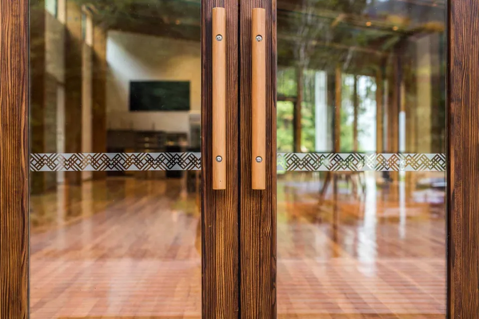 Tuhoe Living Building Project Lake Waikaremoana Abodo Wood Vulcan Timber Door 4