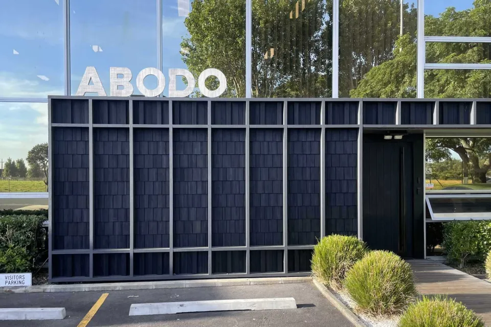 Mangere Head Office Facade Abodo Wood 02