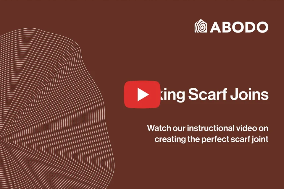 Making Scarf Joins Abodo Wood