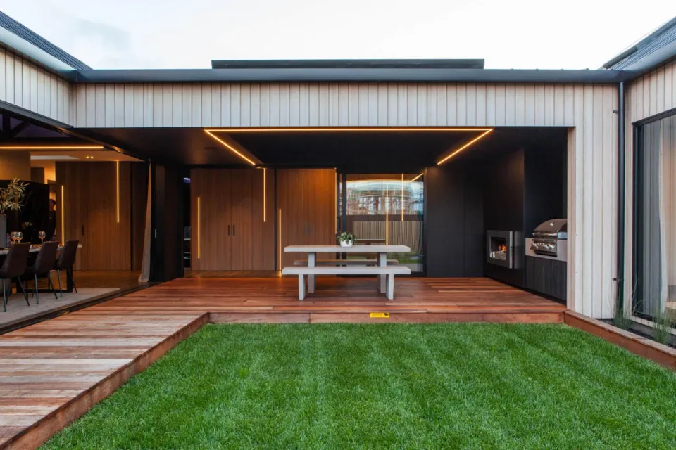 Low maintenance exterior timbers