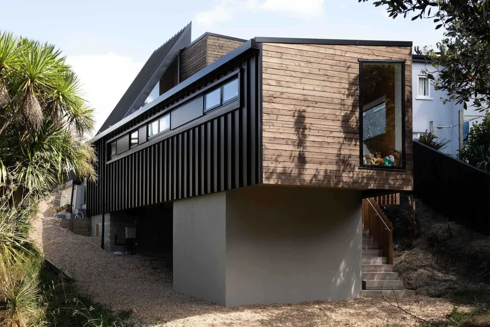 Tuarangi Home Tundra Cladding and Vulcan Screening Abodo Wood 3