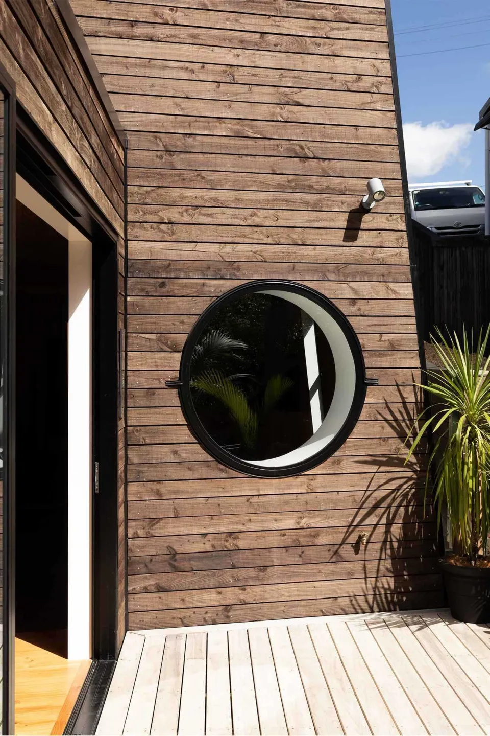 Tuarangi Home Tundra Cladding and Vulcan Screening Abodo Wood 7