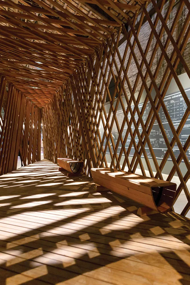 Venice Biennale Learning from Trees Abodo Wood 1