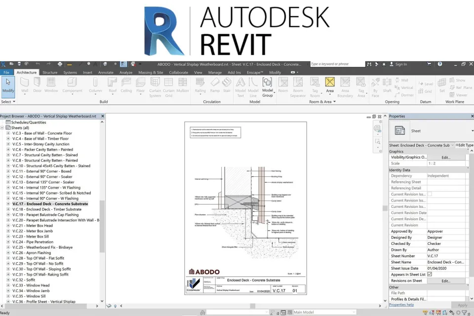 DESIGN COMMUNITY We are now REVIT friendly Abodo Wood 2
