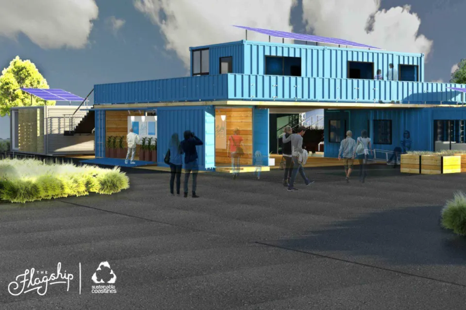 Helping Sustainable Coastlines The Flagship Abodo Wood