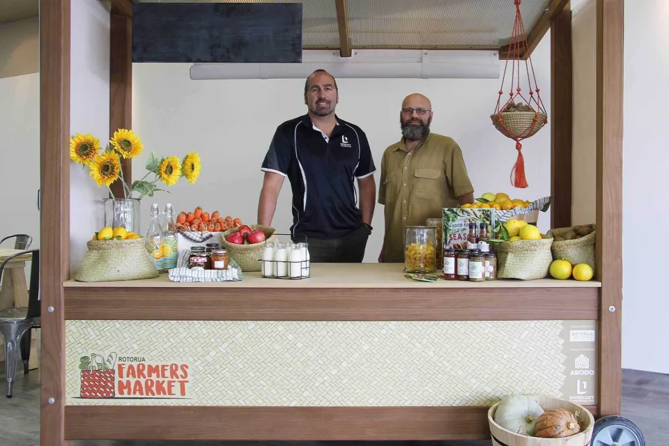 Abodo Wood sponsors Rotorua Farmers Market