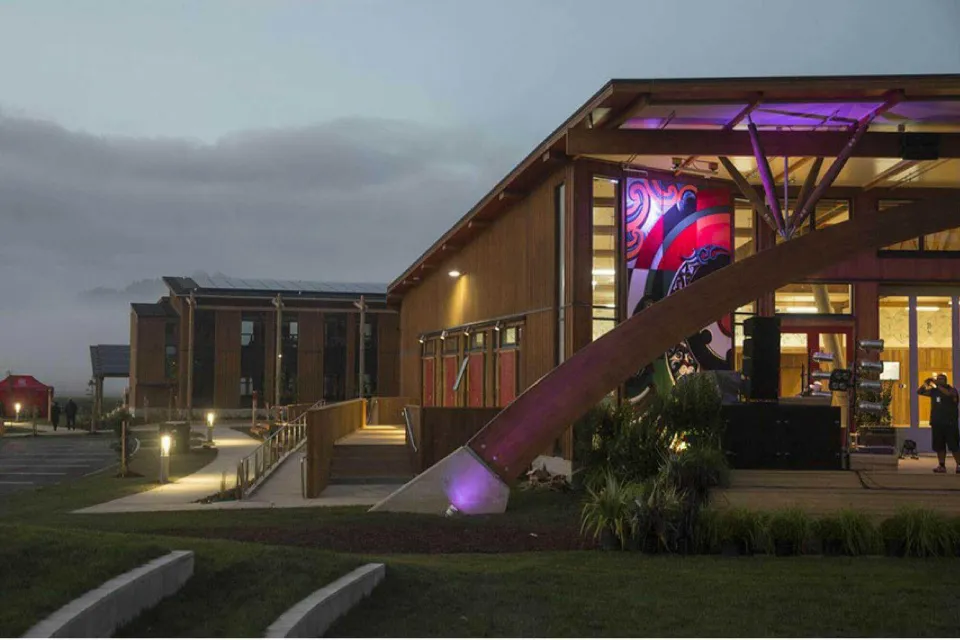 Tuhoe Living Building Abodo Wood