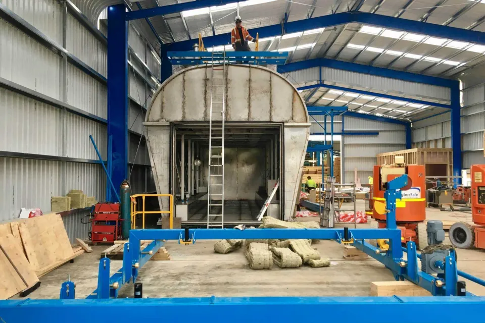 Thermal Modification Plant Abodo Wood