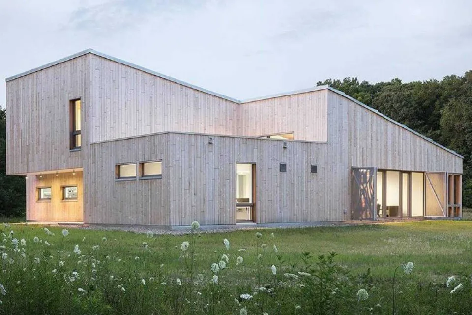 Passive homes timber cladding Abodo Wood