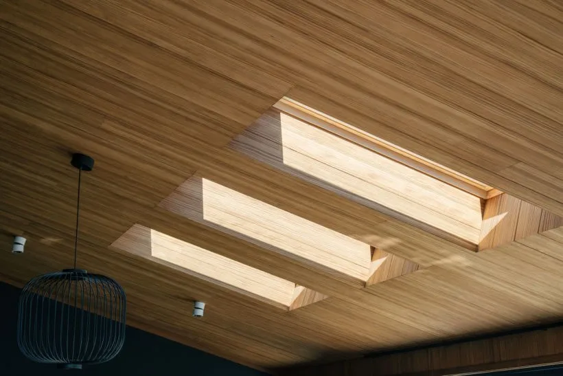Abodo Cardrona Alpine Village timber feature ceiling