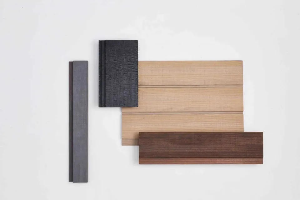 Timber cladding sample box Abodo Wood