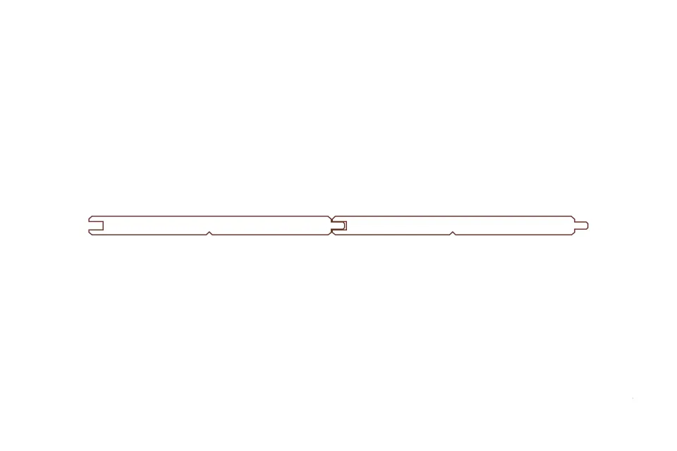 Abodo Timber Profile TG9 135x10 Smooth face up