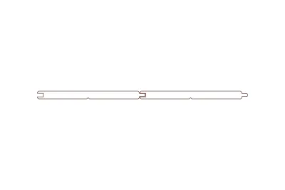 Abodo Timber Profile TG9 135x10 Smooth face up