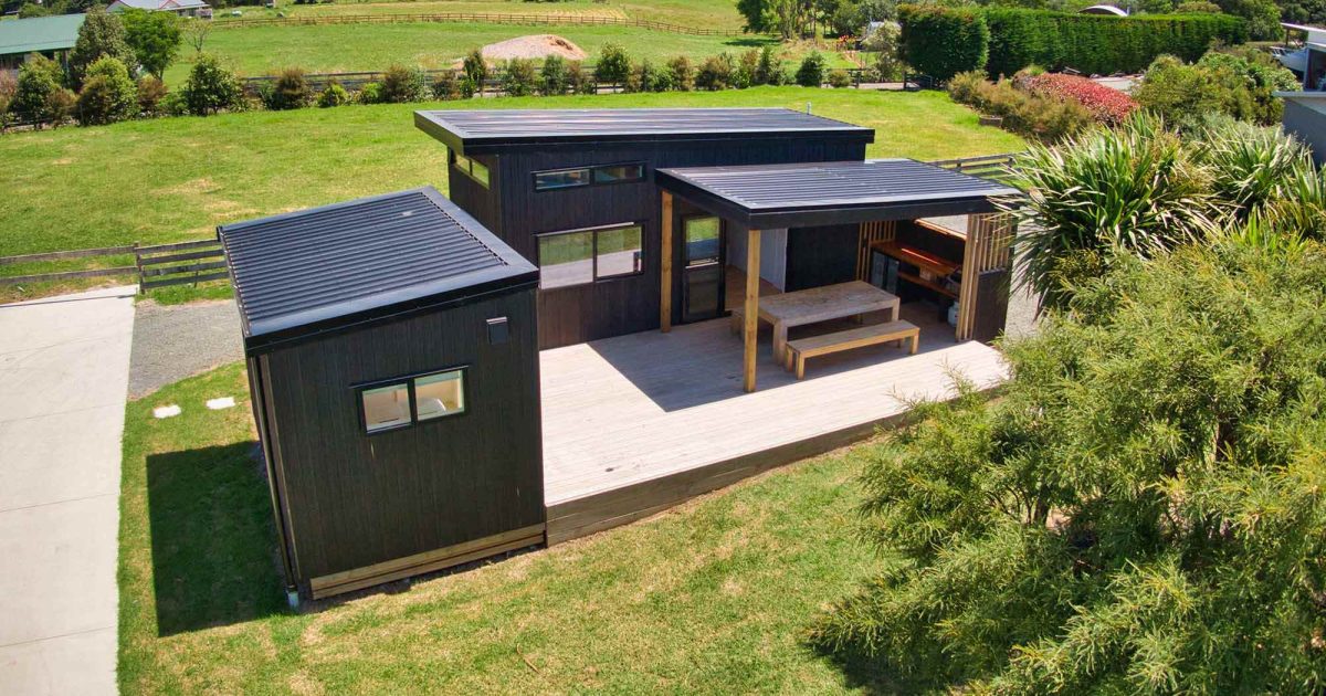 A Collection of Sustainable Tiny Homes Auckland, New Zealand