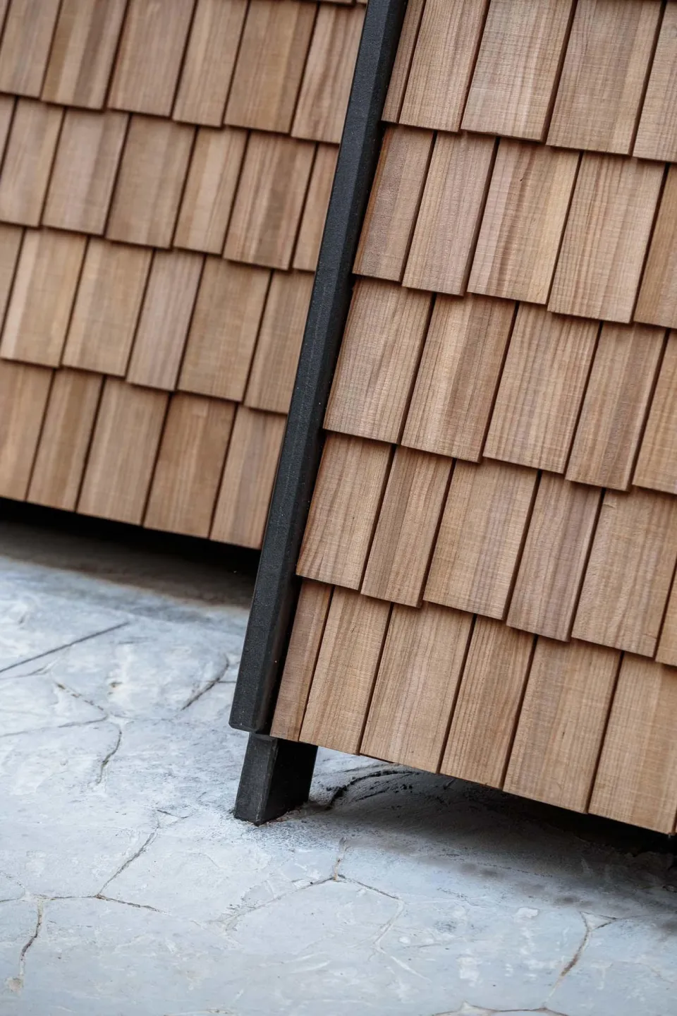 Wellington Zoo Snow Leopard Enclosure Vulcan Shingles Abodo Wood 03