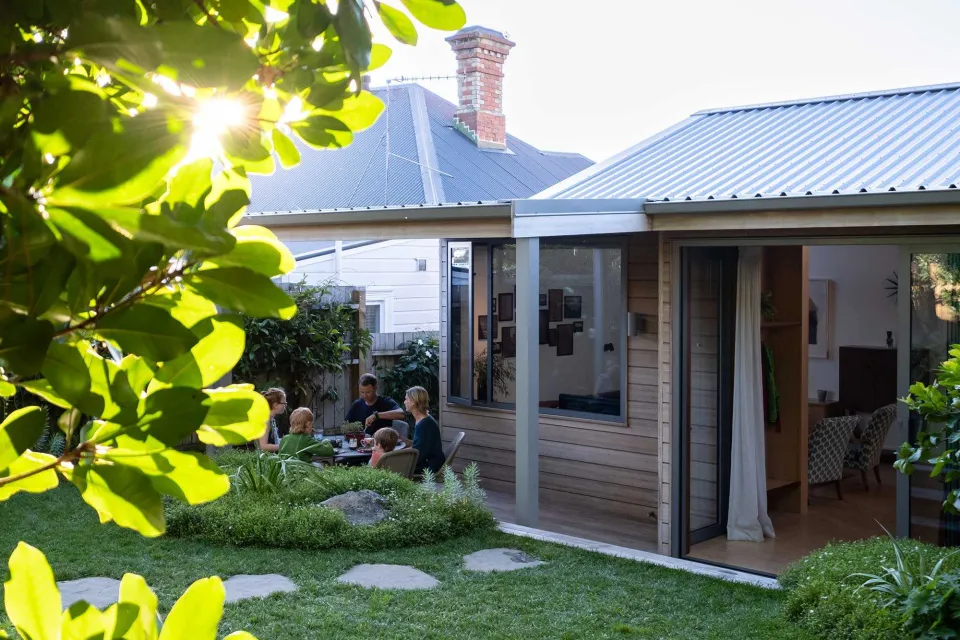 Compact Central City Bungalow Vulcan Feature Timbers Abodo Wood 03