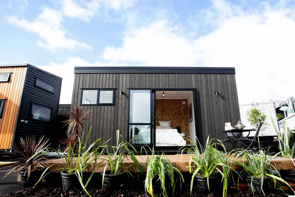 Ecospace Tiny Homes Vulcan Timbers Waiheke Cabin Abodo Wood 01