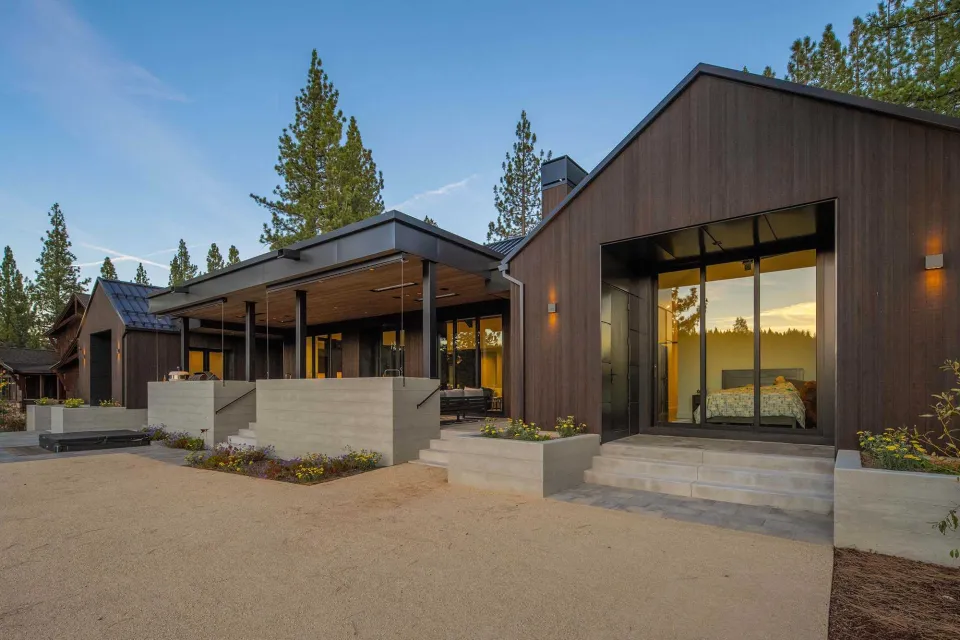 Among the Pines Vulcan Cladding Architectural Series in Protector Walnut Abodo Wood 03