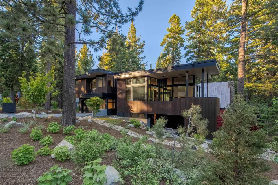 Tahoe Pines Vulcan Cladding Architectural Series in Protector Walnut Abodo Wood 01