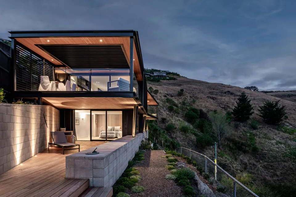 Scarborough Cliffhanger Vantage Point House Vulcan Timber Abodo Wood 06