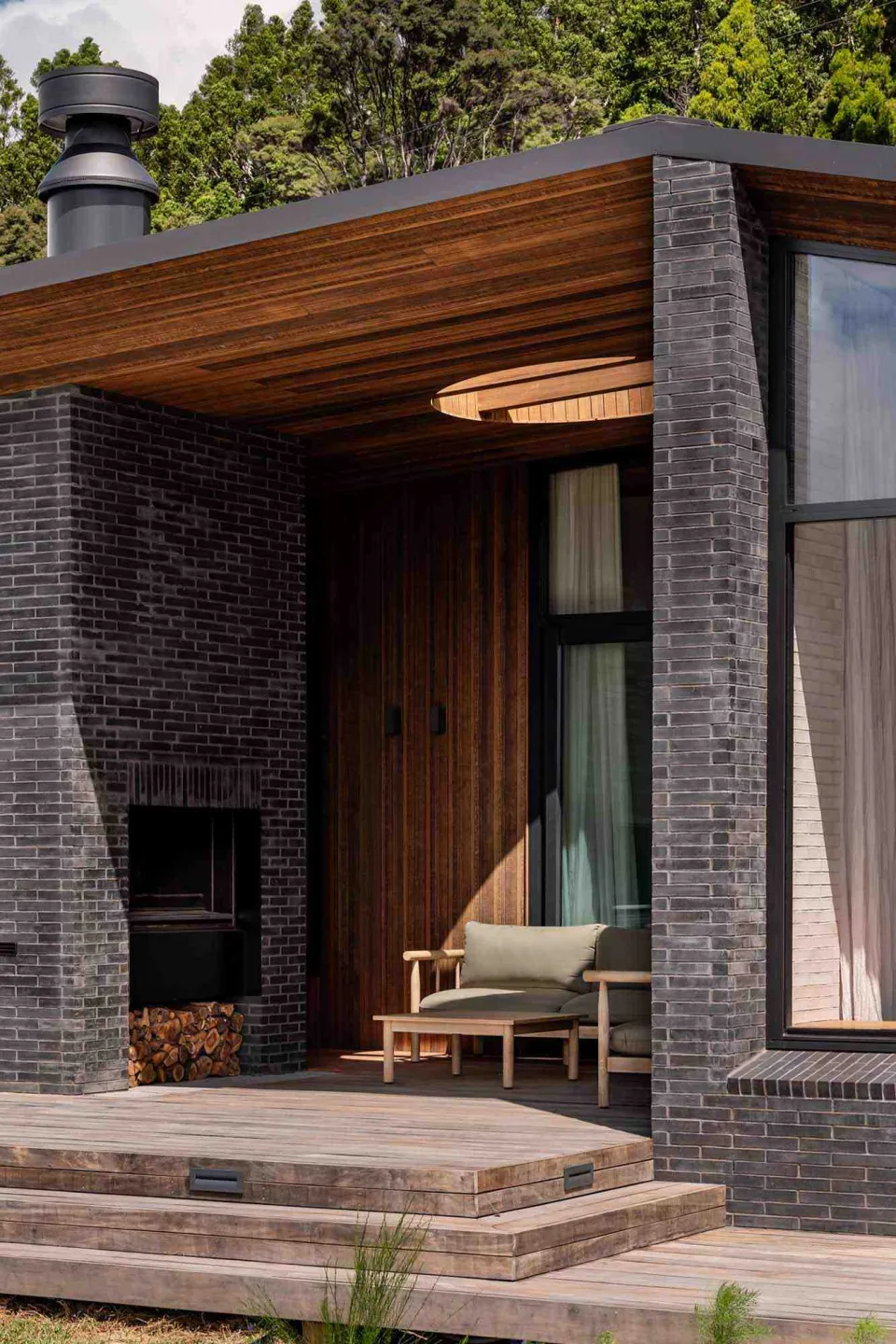 Pohuehue House Vulcan Cladding Abodo Wood 08