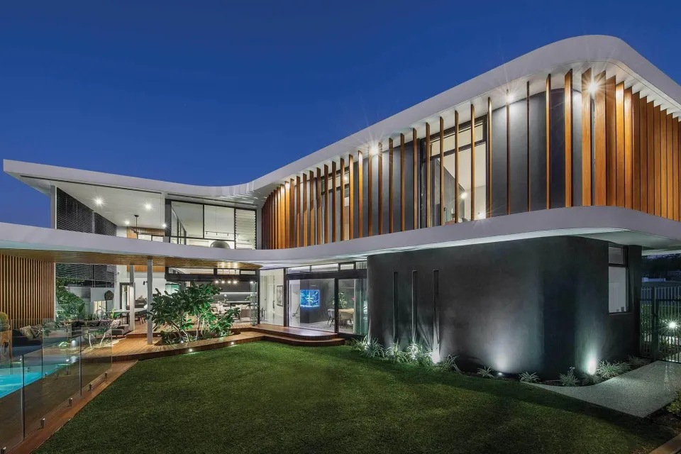Cottesloe House Vulcan Cladding and Vulcan Screening Abodo Wood 2