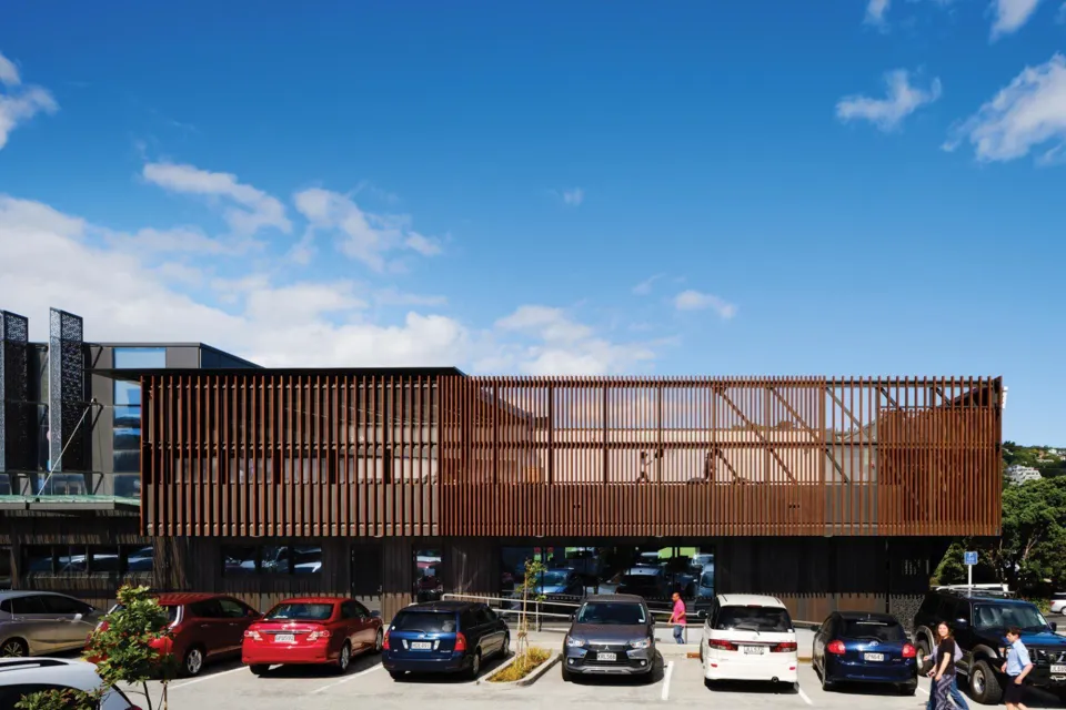 Waitohi Library and Community Hub Vulcan Screening Abodo Wood 3