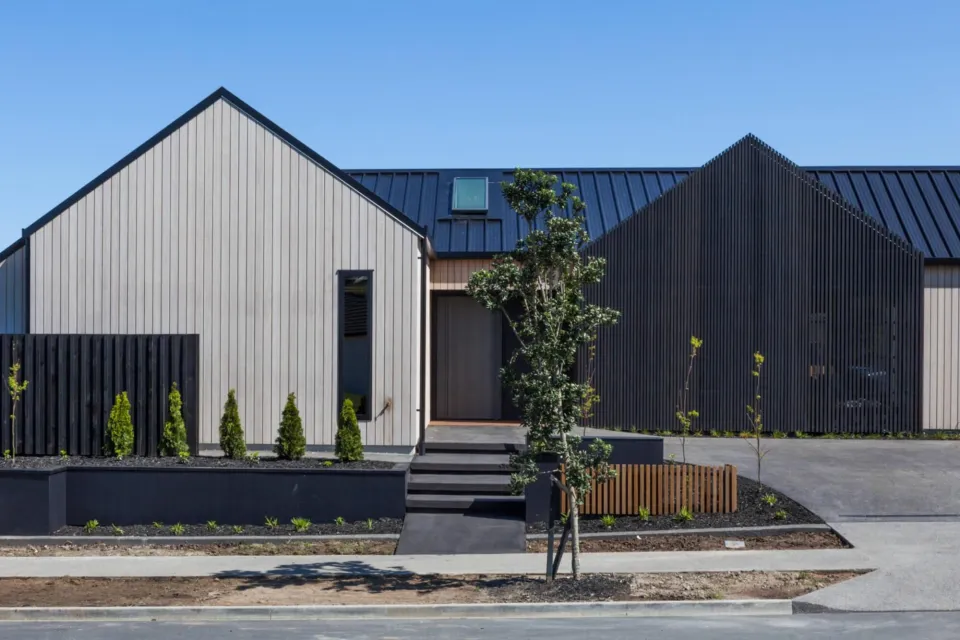 Rivercove Home Vulcan Cladding Screening Abodo Wood