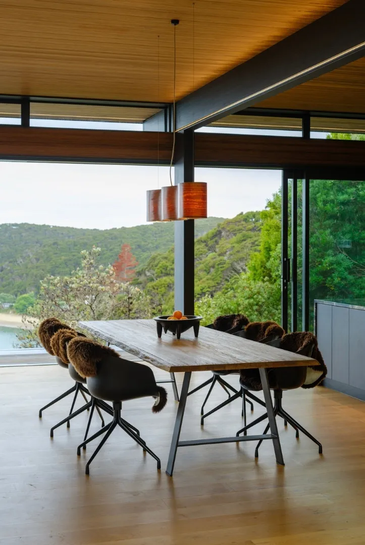 Kawau Island House Vulcan Cladding Panelling Abodo Wood 011