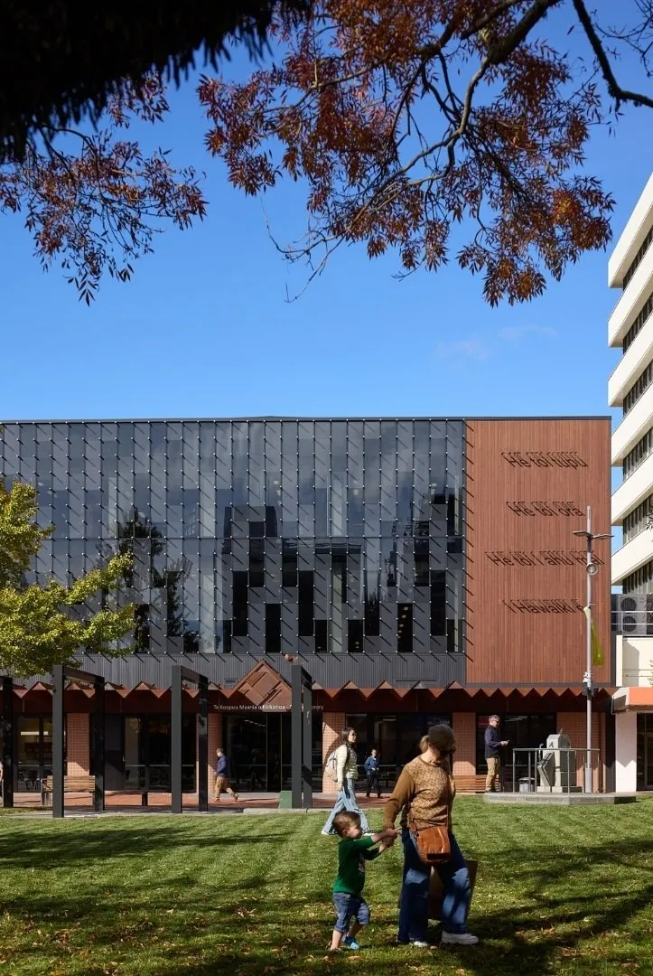 Hamilton Central Library Vaaro Fire Abodo Wood 06