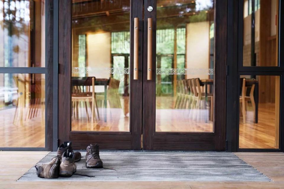 Tuhoe Living Building Vulcan Cladding Sand Decking Abodo Wood 3