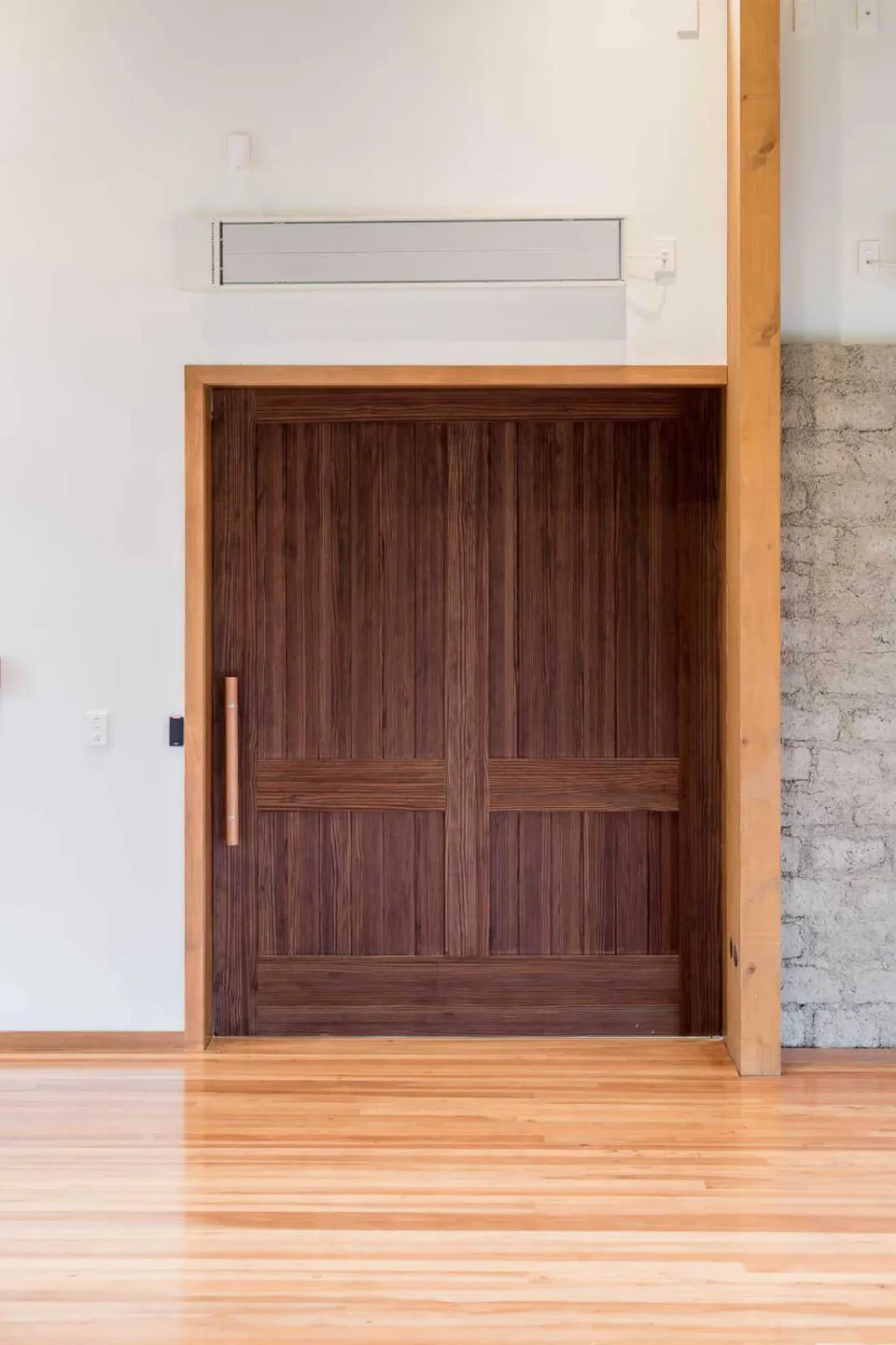 Tuhoe Living Building Vulcan Cladding Sand Decking Abodo Wood 9