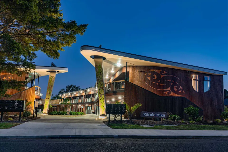Kōtukutuku Papakāinga Auckland New Zealand Abodo Wood