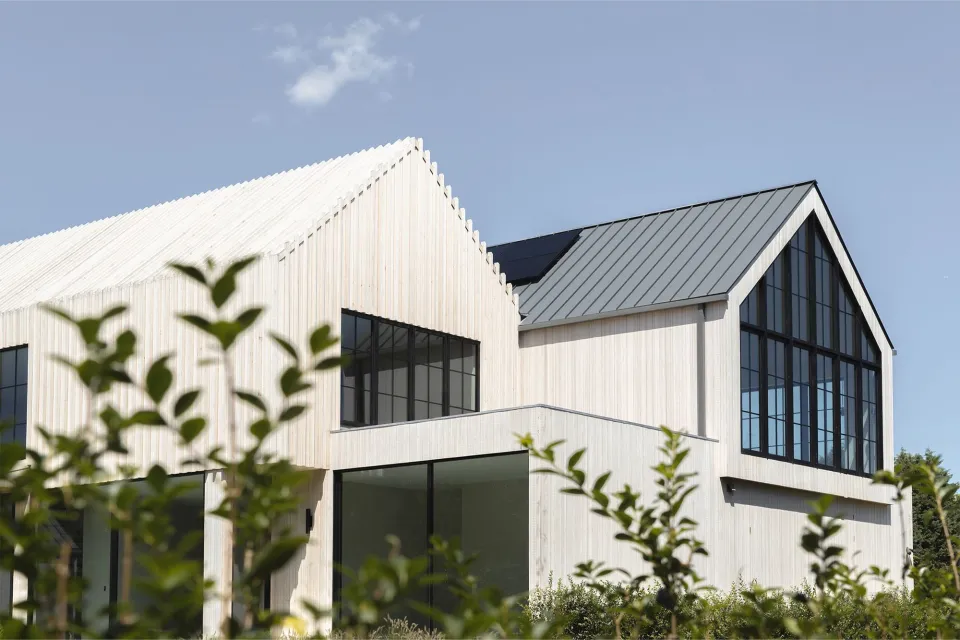 Twin Gables Vulcan Cladding and Screening Abodo Wood 2