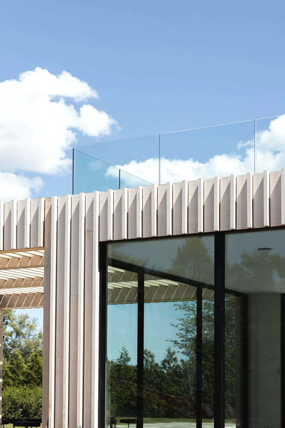 Twin Gables Vulcan Cladding and Screening Abodo Wood 7