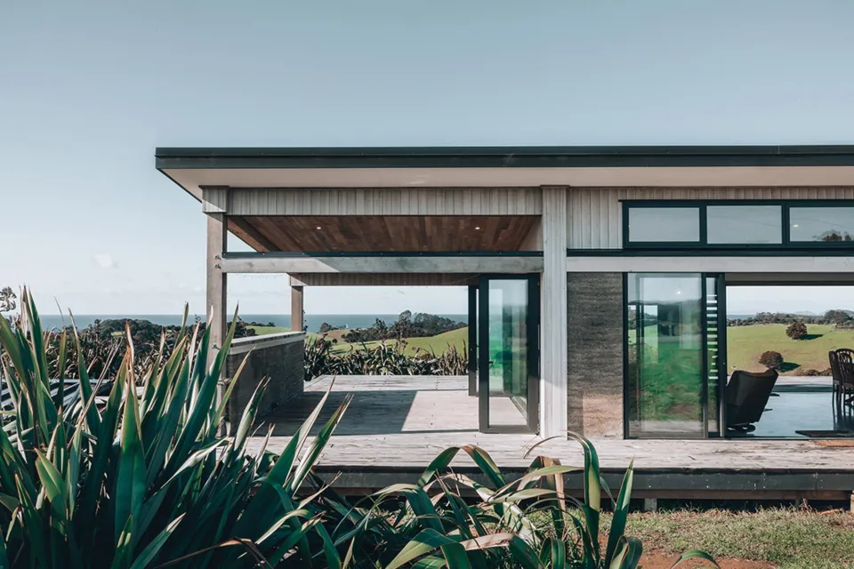 Tutukaka Rammed Earth Eco Home Vulcan Cladding Abodo Wood