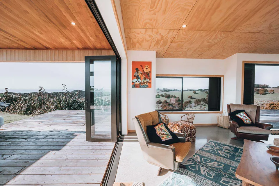 Tutukaka Rammed Earth Eco Home Vulcan Cladding Abodo Wood 10