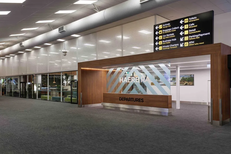 Rotorua Airport Vulcan Cladding and Vulcan Screening Abodo Wood 5