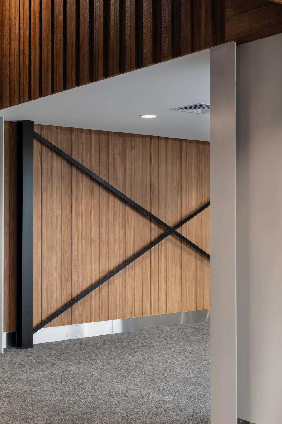 Rotorua Airport Vulcan Cladding and Vulcan Screening Abodo Wood 7